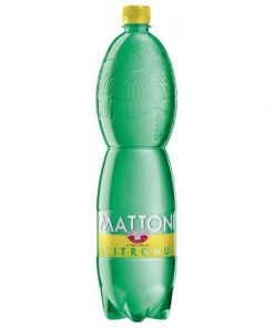 Minerálna voda MATTONI ochutená - citrón sýtená 6 x 1,5l