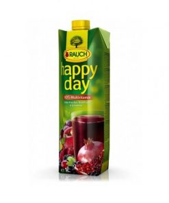 Džús Happy Day Family Multivitamín red fruit 1 ℓ