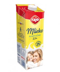 Trvanlivé mlieko RAJO plnotučné 3,5% 1 ℓ