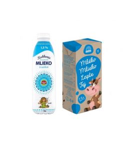 Trvanlivé mlieko Žitnoostrovské Kukkonia polotučné 1,5% 1 ℓ