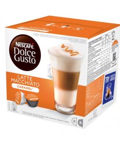 Kávové kapsule DOLCE GUSTO Latte Macchiato Caramel (16 ks)