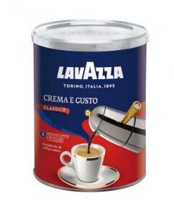 Mletá káva LAVAZZA Crema e Gusto 250 g v dóze
