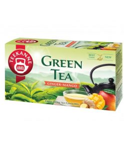 Čaj TEEKANNE zelený Ginger & Mango HB 20 x 1,75g