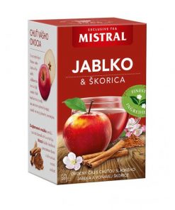 Čaj MISTRAL ovocný Jablko a škorica HB 40 g