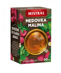 Čaj MISTRAL bylinný Medovka a malina HB 30 g