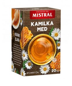 Čaj MISTRAL bylinný kamilka, med HB 30 g