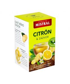 Čaj MISTRAL ovocný Citrón a zázvor HB 40 g