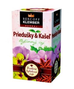 Čaj Bercoff Klember bylinný Priedušky a Kašeľ HB 30 g
