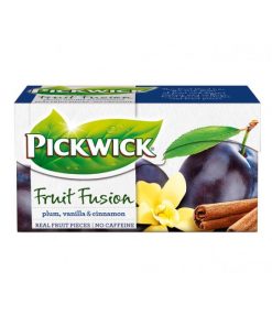 Čaj PICKWICK slivky s vanilkou a škoricou HB 20 x 2g