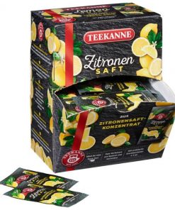 Citrónová šťava TEEKANNE porciovaná 100 x 4 ml