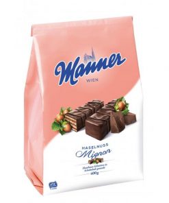 Oblátky Manner Mignon lieskovoorieškové 400 g