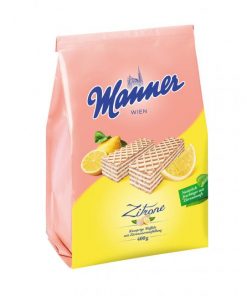 Oblátky Manner s citrónovým krémom 400 g