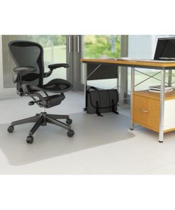 Podložka pod stoličku na tvrdé podlahy v tvare T 130x116cm