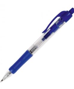 Guľôčkové pero Q-CONNECT klikacie modré
