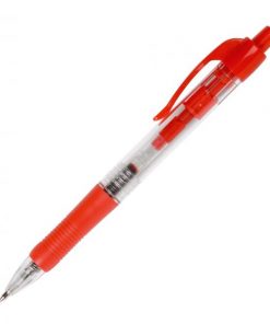 Guľôčkové pero Q-CONNECT klikacie červené