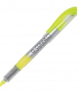 Zvýrazňovač Q-CONNECT Liquid Ink žltý