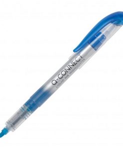 Zvýrazňovač Q-CONNECT Liquid Ink modrý
