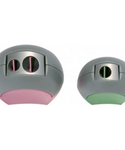 Strúhadlo Q-CONNECT plastové s 2 otvormi, mix farieb