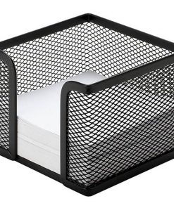 Drôtený stojan na blok ’kocka’ 95x80x95mm čierny