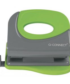 Dierovačka Q-CONNECT na 20 listov sivá/zelená