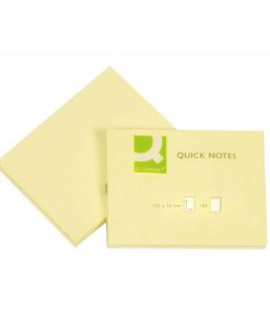Samolepiaci bloček Q-CONNECT žltý 76x102mm