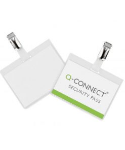 Visačka so štipcom zatvorená Q-CONNECT 90x60mm 25ks