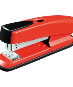 Zošívačka Q-CONNECT s kovovým mechanizmom červená 20 listov