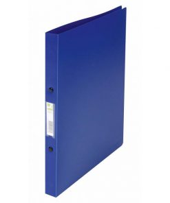 Zakladač 2-krúžkový Q-CONNECT celoplastový 1,6cm tmavomodrý