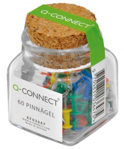 Napichovacie špendlíky Q-CONNECT mix farieb 60ks