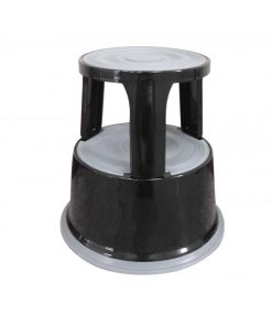 Stupienok kovový Q-CONNECT čierny