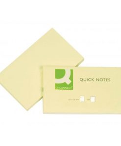 Samolepiaci bloček Q-CONNECT žltý 76x127 mm