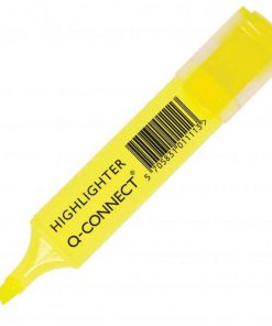 Zvýrazňovač Q-CONNECT žltý