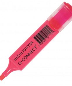 Zvýrazňovač Q-CONNECT ružový