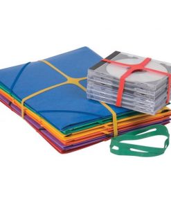 Gumičky balíkové Q-CONNECT 50x11 mm mix farieb 100g