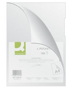 Obal L na dokumenty Q-CONNECT matný 80mic 100ks