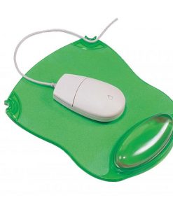 Podložka pod myš a zápästie gélová Q-CONNECT zelená