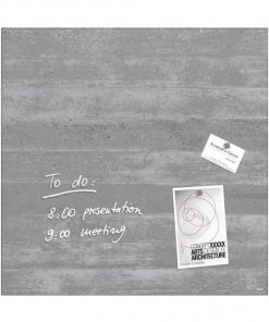 Sklenená tabuľa artverum 48x48cm podhľadový betón