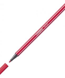 Popisovač STABILO Pen 68 tmavočervený