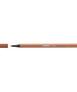Popisovač STABILO Pen 68 tmavookrový