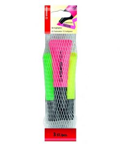 Sada zvýrazňovačov STABILO NEON 3S