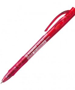 Guľôčkové pero STABILO Liner 308 červené
