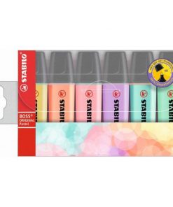 Sada zvýrazňovačov STABILO BOSS pastel 6S