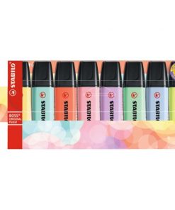 Sada zvýrazňovačov STABILO Boss pastel 8ks