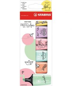 Sada zvýrazňovačov STABILO Boss mini pastel 6ks