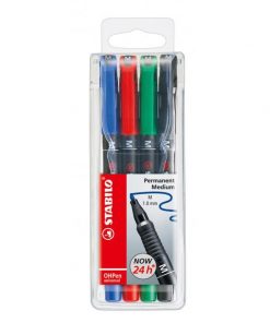 Sada popisovačov OHP STABILO universal M 843/4S