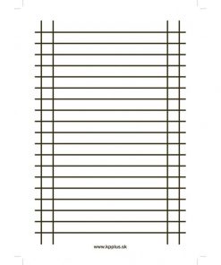 Písacia podložka papierová lakovaná A4