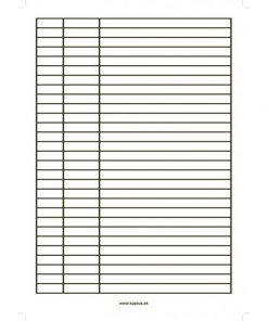 Písacia podložka papierová lakovaná A5