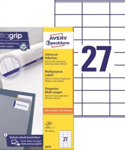 Etikety univerzálne 70x31mm Agipa A4 100 hárkov