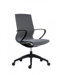 Kancelárska stolička Vision, tmavosivá/čierna