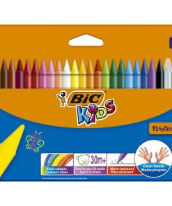 Plastové voskovky odolné voči lámaniu 24ks